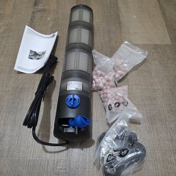 Grech CF-900 Multi-Function Aquarium Filter Pump With Media & Accessories - Picture 4 of 9